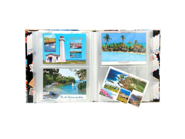 Verzamelalb 200 post &ansichtk. 20x25,5cm