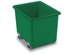 Gvk Opslagbak Grote Capaciteit 875x1620x1190mm 1100l Vorksloffen Groen