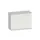 hangmappenkast 770x1000x430mm 2hangmappenframes Lichtgrijs+ Wit
