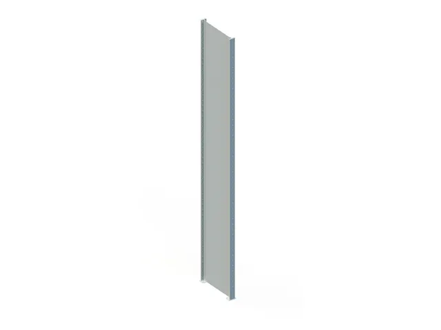 zijwand,v. inhaakstelling,HxD 2500x500mm,staal,RAL7035
