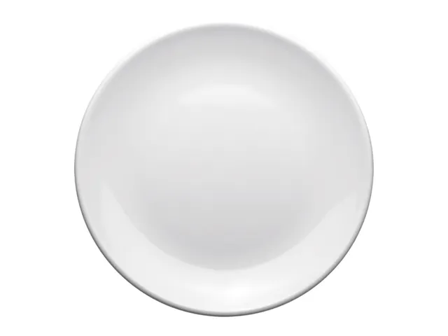 Bord Seco 18 cm melamine wit doos a 6 stuks