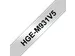 Brother HGe-M931V5 hoogwaardige labeltape 5x zwart op zilver – breed