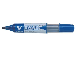 Whiteboardmarker Pilot V-Board Master Begreen Rond Medium Punt Blauw - 1