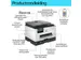Multifunctional inktjetprinter HP Officejet 9132E