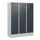 schoollocker,HxBxD 1630x1200x500mm,3vak,vak B 400mm,cil.-slot,sokkel