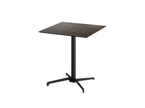 outdoortafel,HxBxD 740x700x700mm,rechthoekig,X-onderstel zwart
