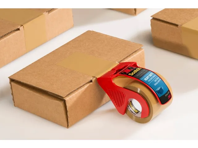 Verpakkingstape Scotch C5020D bruin 50mmx20m PP