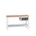 werkbank,HxBxD 930x1500x600mm,multiplexblad,4voeten,uitrusting: lade