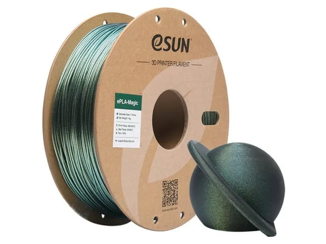 eSUN 3D printer Filament ePLA Magic 1,75mm Glinsterend Goud 1kg