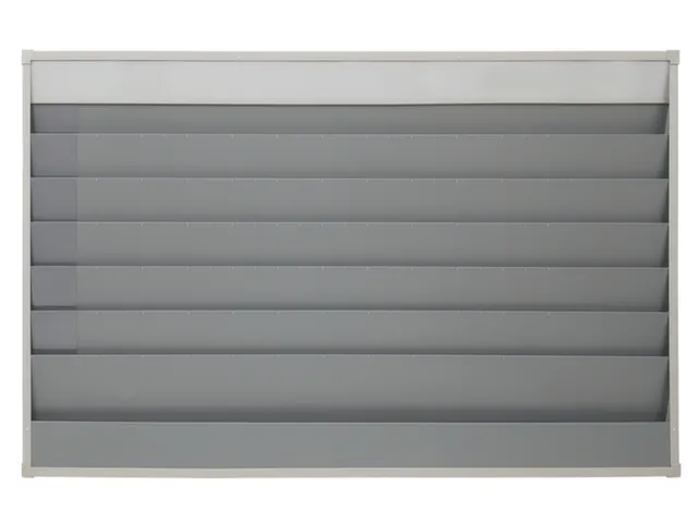 Werkplaats-/Opdrachtplanner Kunststof Profiel 918x1575mm 6 Rijen