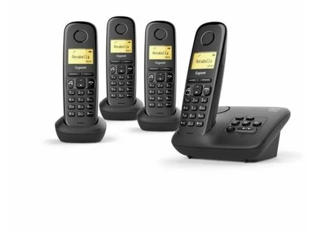 Gigaset Telefoon A270A QUATRO Zwart