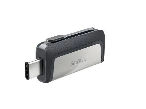 Sandisk Ultra Dual Drive USB Stick 64GB Zwart Zilver