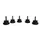 Bureaustoelglijders Topstar 10mm 5 stuks