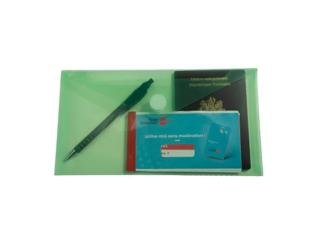 PK 5 Envelop tas kli ttenb.PP 25x13,5 bl.