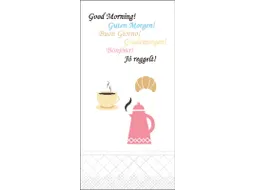 Tork 477302 Lunchservet Good Morning 33x33cm