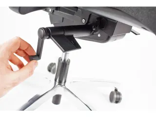 Bureaustoel EN1335 Linea Omnia 01/PT zwart/zwart met 3D armleuning - 6