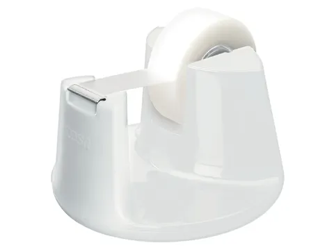 Plakbandhouder Tesa Compact wit met 1rol tape 19mmx33m