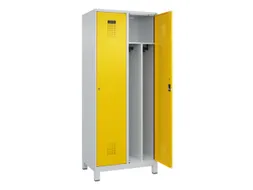 locker voor scheiding van kleding,HxBxD 1950x800x500mm,2vak