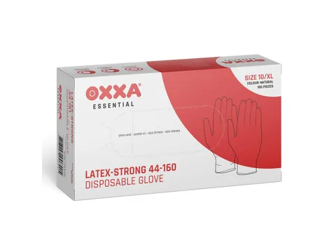 OXXA Latex-Strong 44-160 handschoen - 10/XL