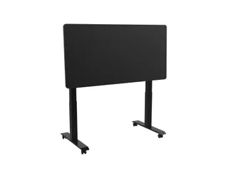 Elektrisch Verstelbaar Verrijdbaar Zit Sta Bureau Frame Zwart - 2