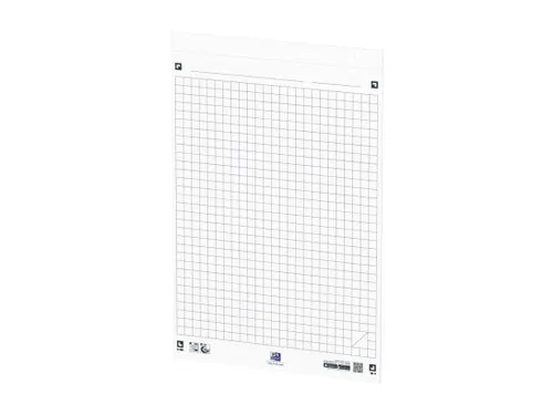 Flipoverpapier Oxford smart 65x98cm. ruit 90gram 20vel