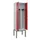 PBM-locker,HxBxD 2120x600x500mm,2vak,vak B 300mm,draaigrendel