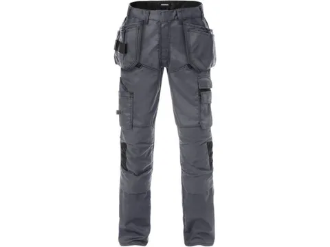 Fristads Fusion 2595 bouwbroek, grijs/zwart, maat 60, per stuk