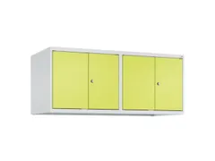 opzetkast,v. locker,4vak.,vak B 300mm,HxBxD 500x1200x500mm,vleugeldeur