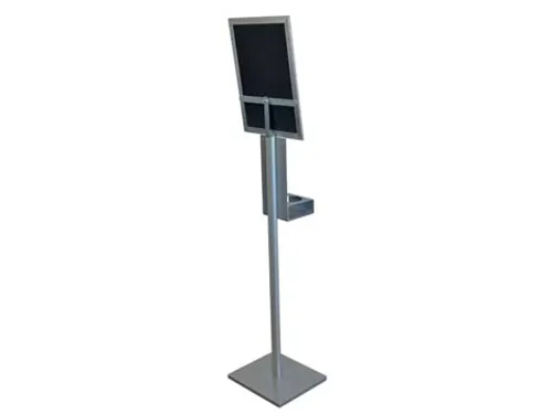 Desinfectiezuil 150 cm clicklijst A3