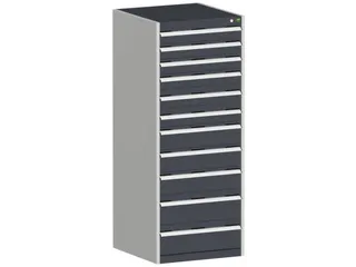 ladekast,HxBxD 1600x650x650mm,11lade(n),lade voor normale belastingen - 2