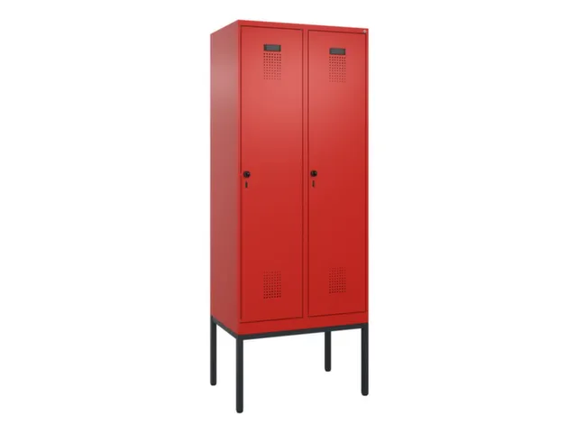 locker voor scheiding van kleding,HxBxD 2120x800x500mm,2vak