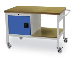Werkplaatswagen 859x1200x750mm Werkblad 40mm Draaideuren - 3