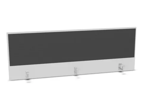 panneau de rehausse p. table de bureau Bl-blanc BN8010-anthracite