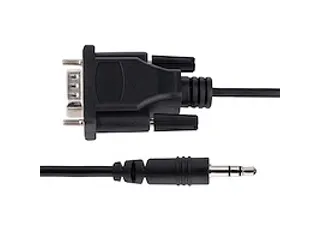 1m DB9 naar 3.5mm Seriële Kabel RS232 - 3