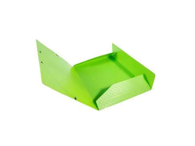 Elastomap 3 kleppen polypropyleen 7/10de Forever PP - A4-Anijsgroen -