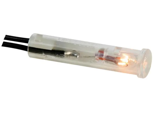 Ronde 7mm Signaallamp 12V Kristal