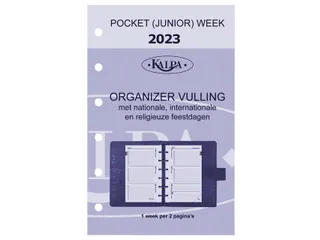 Agendavulling 2027 Kalpa Pocket jaardoos 7dagen/2pagina' - 10