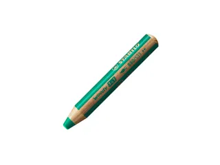 Kleurpotloden STABILO 880 woody 3 in 1 multitalent groen - 1