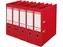 Ordner Power N°1 75mm Rood 5 Stuks