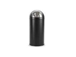 Afvalbak BRASQ Push Bin PB230+ 30 liter zwart