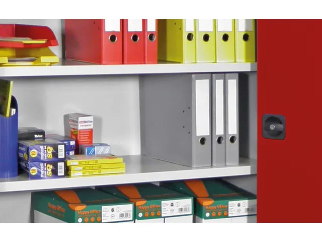 tablette en acier p. armoire à portes pliantes lxP 1500x600mm RAL5010