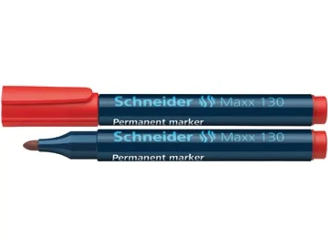 permanent marker Maxx 130 rood