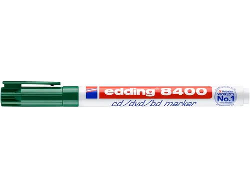 Cd marker edding 8400 rond groen 0.5-1.0mm