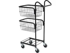Miniwagen 2Manden Draagvermogen 50Kg L X B 650X 360Mm Zwart