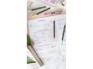 Fineliner Faber-Castell Grip 0,4mm etui 5 stuks pastel assorti - 8