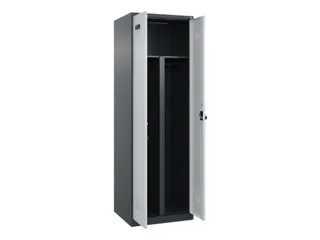 PBM-locker,HxBxD 1850x600x500mm,2vak,vak B 300mm,draaigrendel - 1