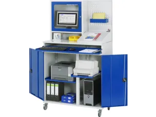Computerkast 1895x1100x520mm Verrijdbaar - 3