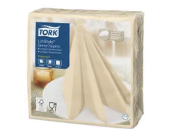 Tork 478713 Premium Linstyle Dinnerservet Creme 600 Stuks