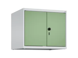 opzetkast,v. locker,2vak.,vak B 300mm,HxBxD 500x600x500mm,vleugeldeur - 1