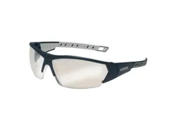 Uvex i-works 9194885 veiligheidsbril, zilverkleurig spiegelglas,